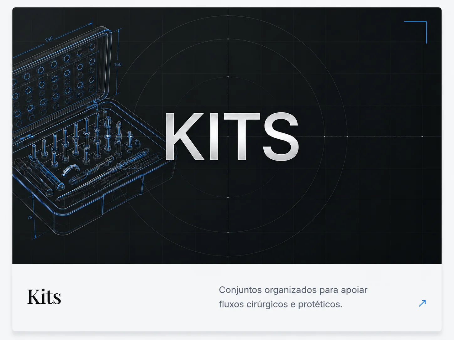 Soluções odontológicas em Kits